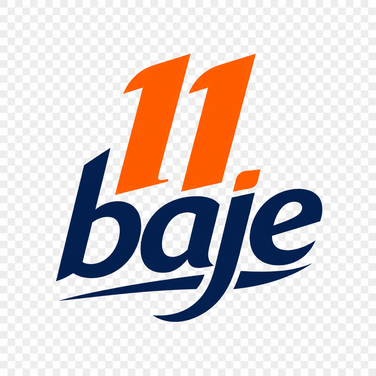 11 baje logo
